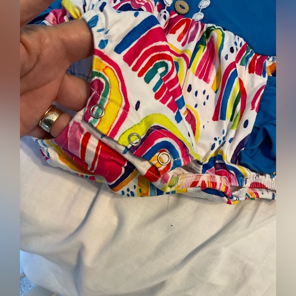 Kids Onesie with Rainbows - Picture 3 of 6